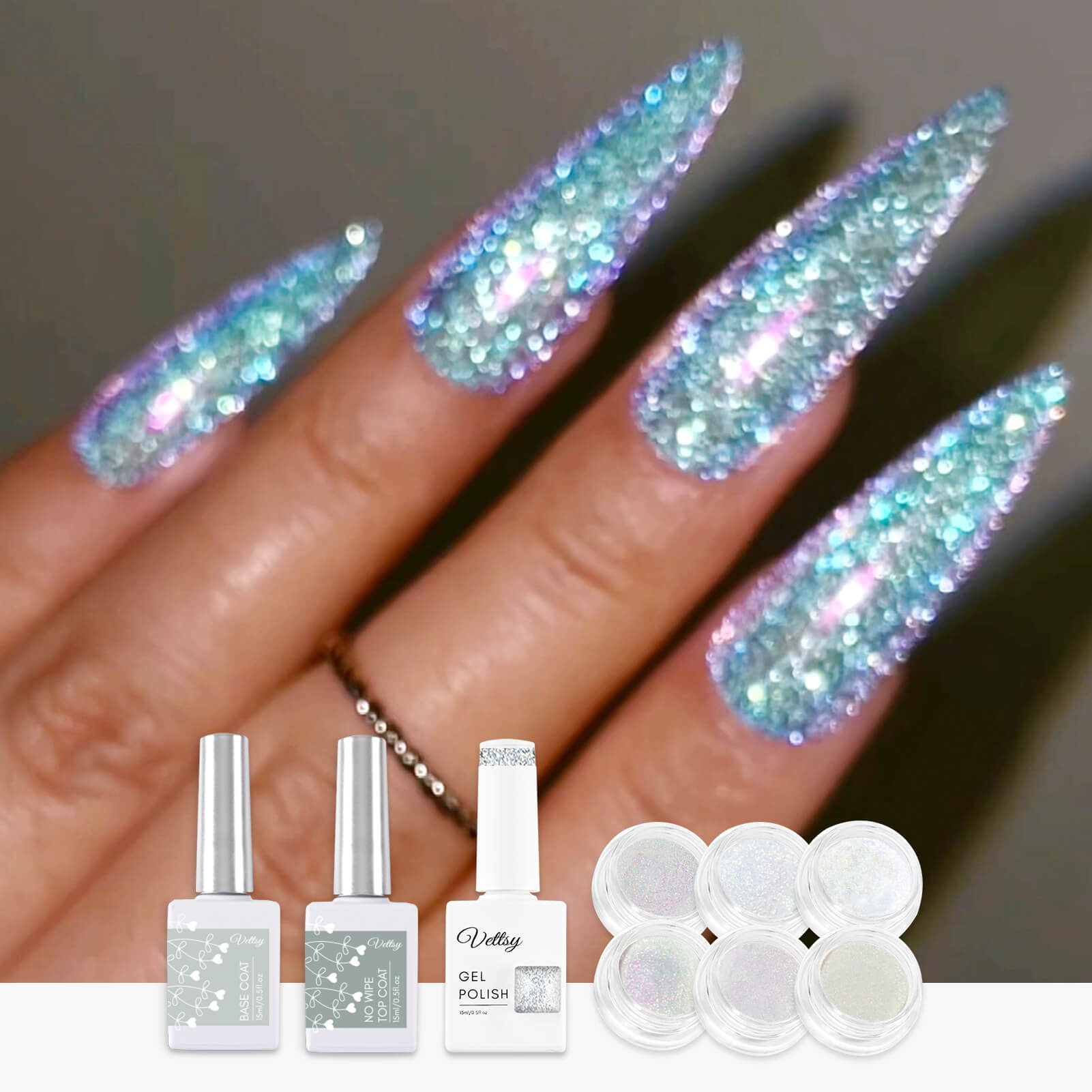 Multicolor Glitter Nail Polish, For Business, Packaging Size: 9.9 ML at Rs  26/piece in Gurugram